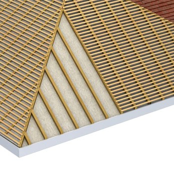 roof insulation at rafter